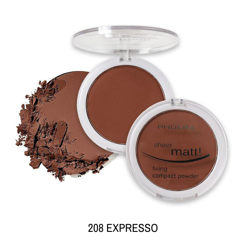 Pó compacto SHEER MATE - Phoera Makeup Europe