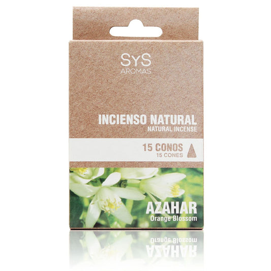 Incienso Natural Canela 15 Conos SYS Aromas