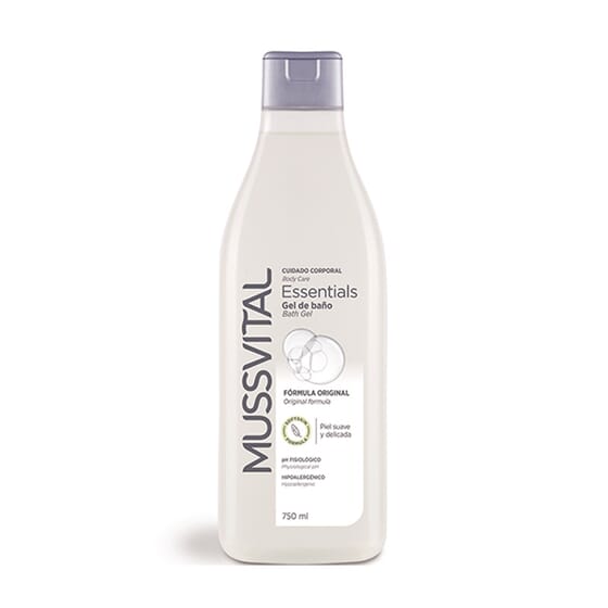 Essentials gel de baño 750 ml - Mussvital