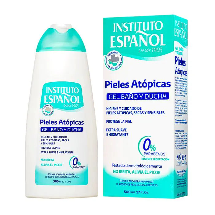 Gel ducha y baño - Pieles Atópicas - Instituto Español