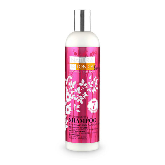 Champú para cabello débil y dañado 7 BENEFITS