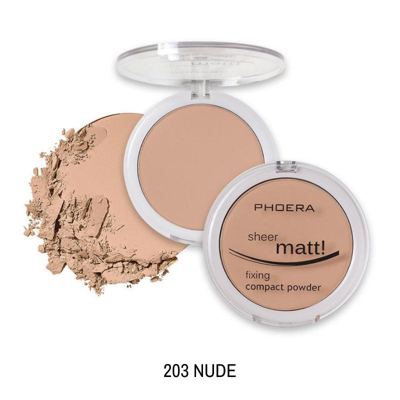 Pó compacto SHEER MATE - Phoera Makeup Europe