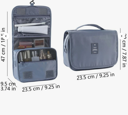 Neceser rectangular con colgador