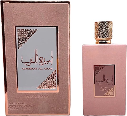 Perfume árabe Ameerat rosa (Princesa rosa) - Lattafa