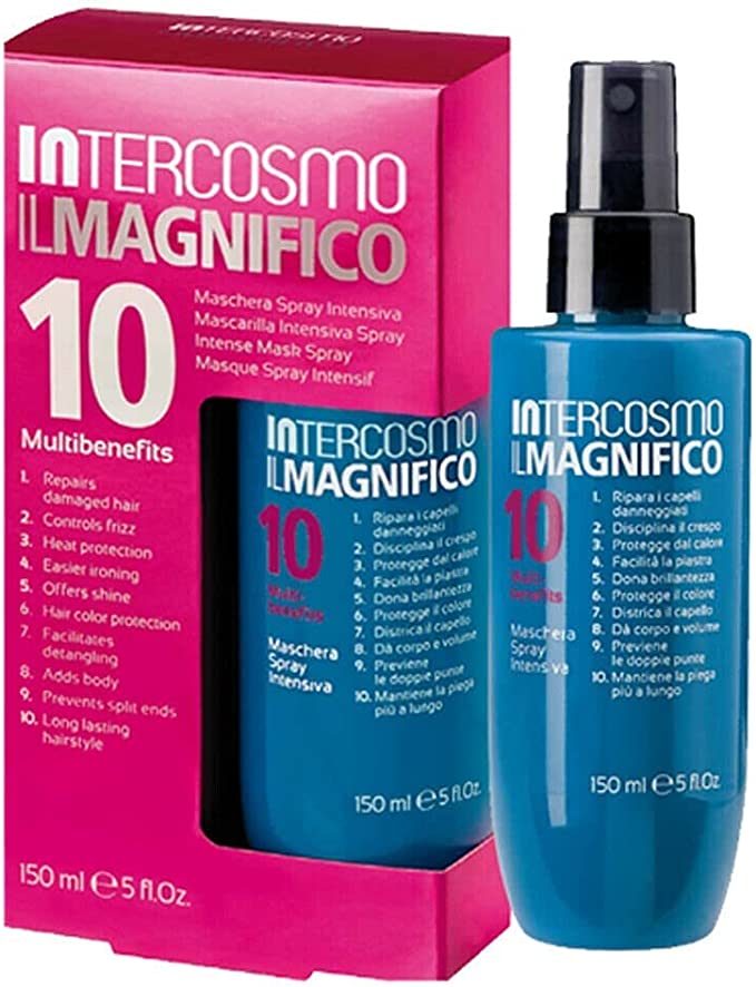 Intercosmo Il Magnifico 10 - Mascarilla en espray intensiva, 150 ml