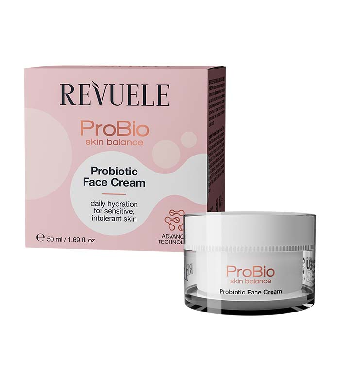 Crema facial probiótica - Pieles sensibles e intolerantes