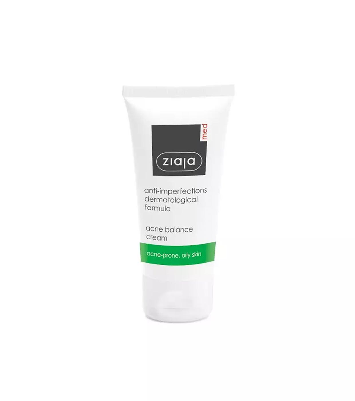 Ziaja Med - Anti-imperfecciones - Crema facial para piel grasa o tendencia acneica