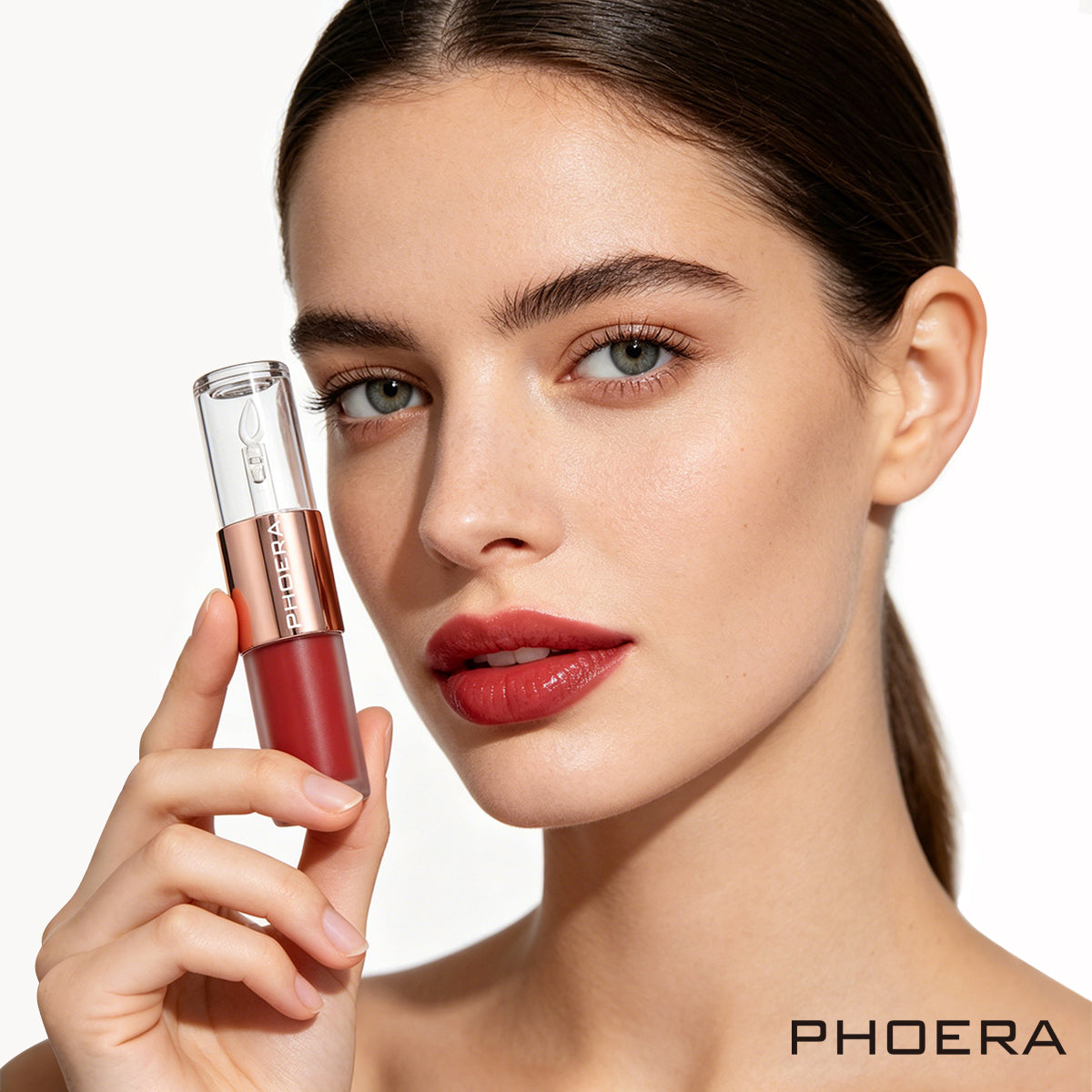 Dúo de labiales líquidos - PHOERA Rouge Ultra