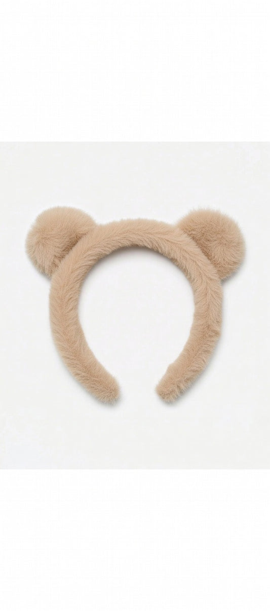 Diadema de maquillaje oso