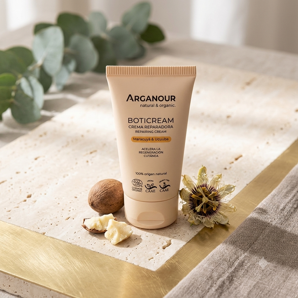 Arganour Boticream Crema Reparadora con Maracuyá y Ucuuba | Regeneración Intensiva de la Piel