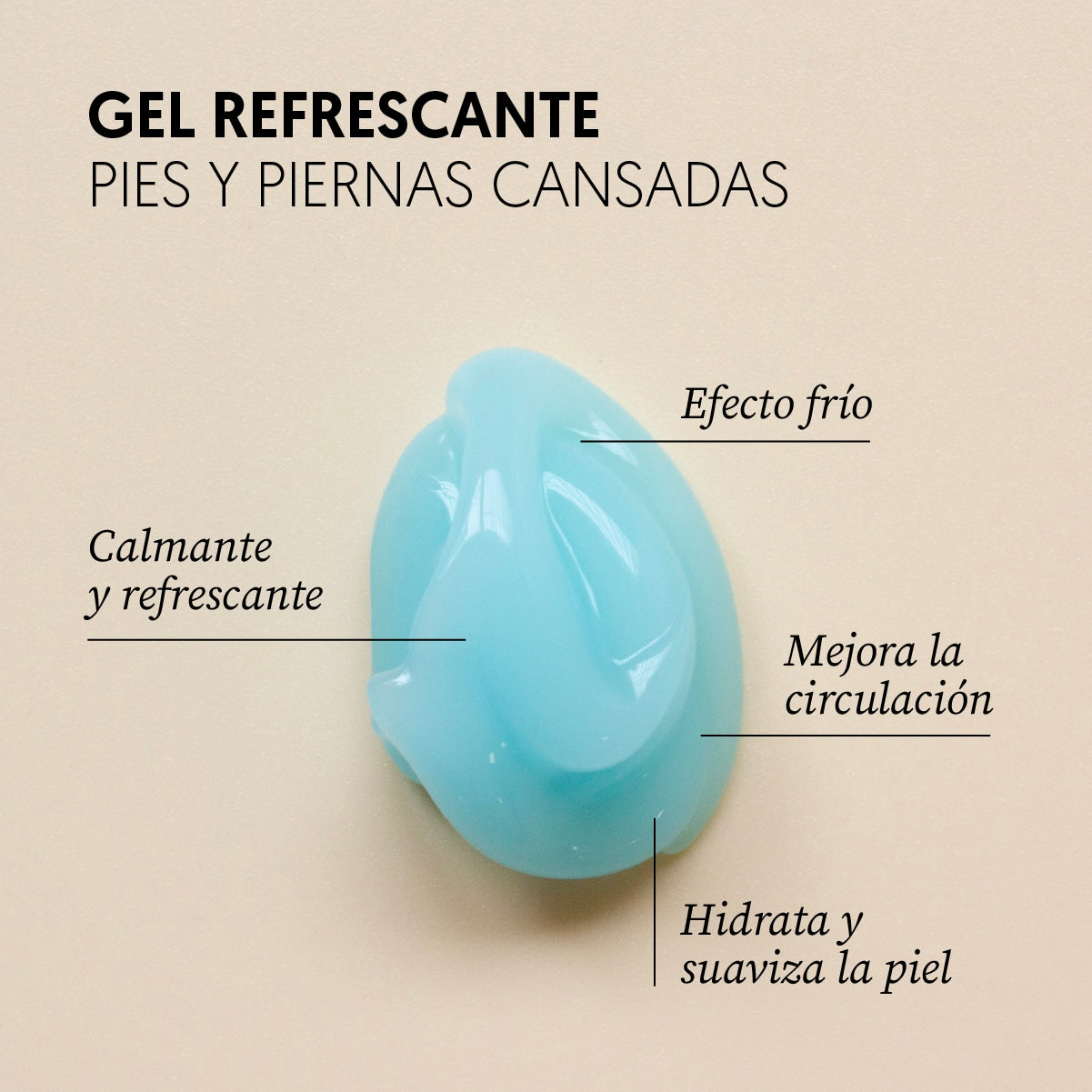 Gel Refrescante Pies y Piernas Cansadas 150ml Labnatur