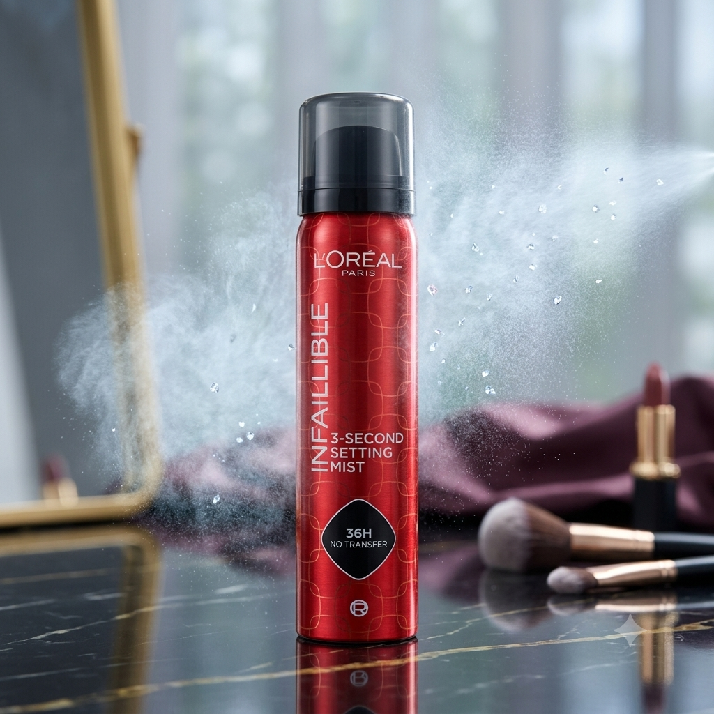 L'Oréal París - 
Infaillible Spray Fijador de Maquillaje