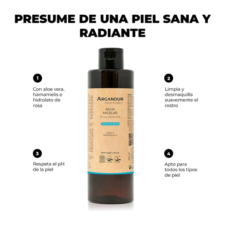 Agua Micelar -  Arganour