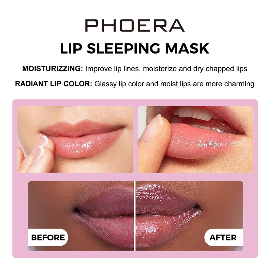 Mascarilla de noche nutritiva para labios - PHOERA