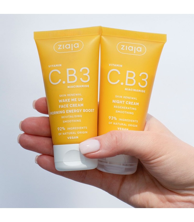 VITAMINA CB3 NIACINAMIDA Crema facial de noche regeneradora - Ziaja