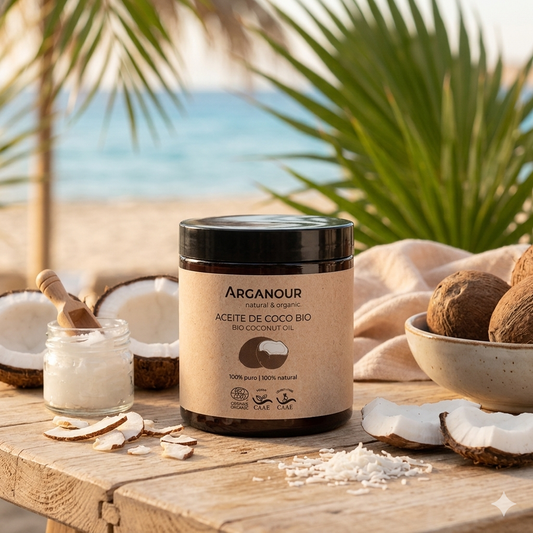 Aceite de coco 100% puro - Arganour