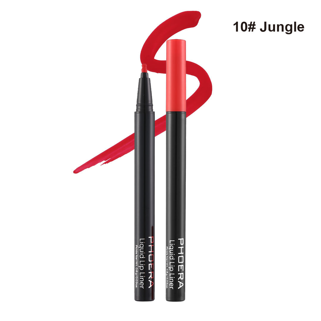 Delineador de labios líquido de larga duración
