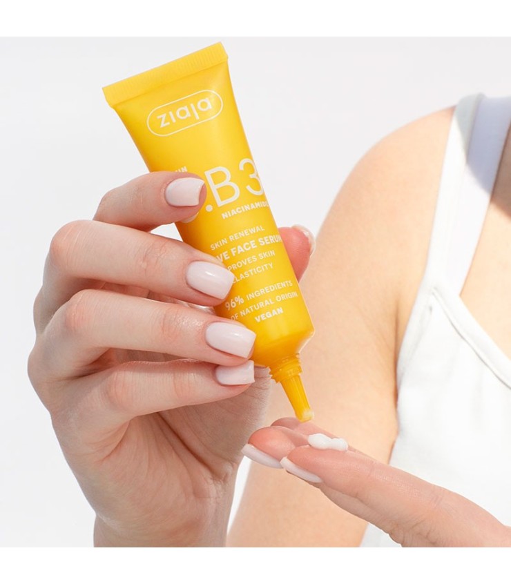 VITAMINA CB3 NIACINAMIDA Sérum facial activo - Ziaja